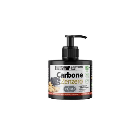 Limpiador Íntimo Purificante Refrescante Carbón vegetal y Jengibre 250ml