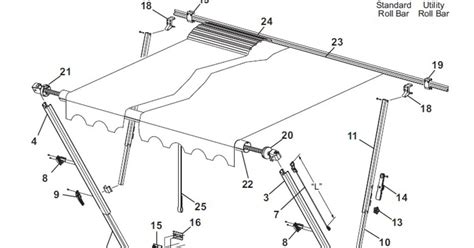 Carefree Fiesta Awning Parts Shadepro