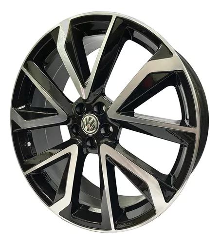 Jogo Roda Aro 18 Zk880 Vw Jetta 5x112 Golf Tsi Mk7 F Gratis