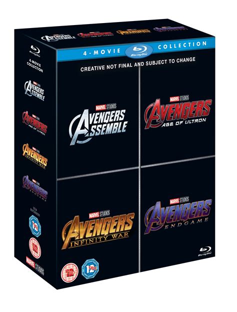 Buy Avengers Movie Collection Blu Ray Online Technium Co Uk