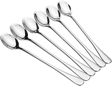 Amazon 20 Piece Long Handle Iced Tea Spoon Stainless Steel Coffee