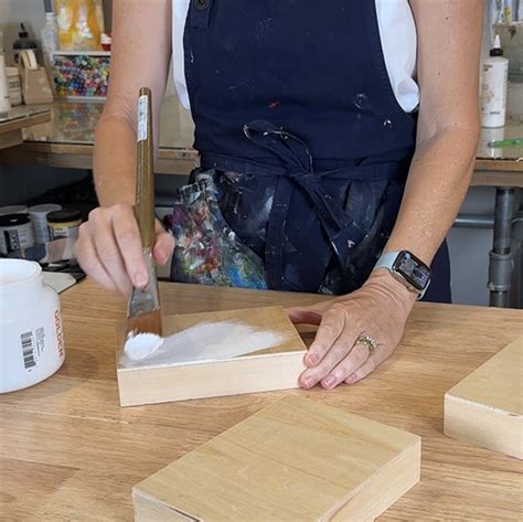 How To Prep Wood Panels For Acrylic JULIE PRICHARD