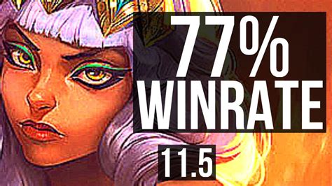 Qiyana Vs Leblanc Mid 77 Winrate 2029 Rank 7 Qiyana Legendary