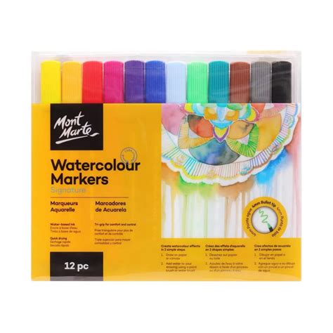 Акварелни маркери MM Watercolour Markers -12 броя |⭐ emart.bg⭐