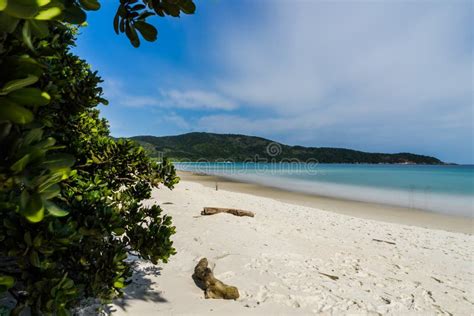 Long Exposure Lopes Mendes Beach in Ilha Grande South of Rio De Stock ...