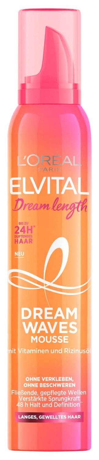 L Oréal Paris Elvital Schaumfestiger für Locken und Wellen Pflegender