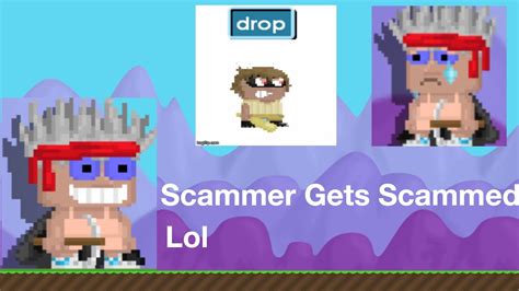 Scammer Gets Wls Stolen Growtopia Youtube