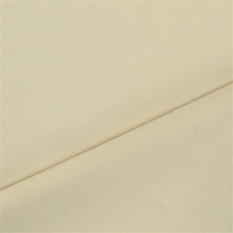 Stretch Baumwollsatin Uni Beige Stoffe Hemmers