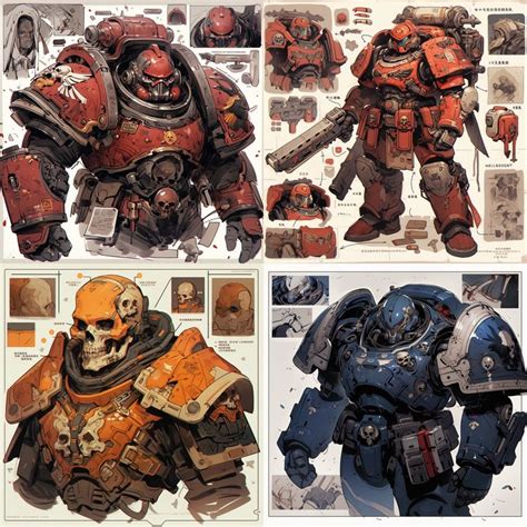 Pin By Kyle David On Sci Fi Warhammer 40k Artwork Character Design