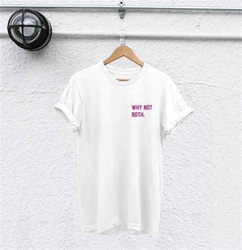 Bisexual T Shirt Why Not Both I Put The Bi In Bitch Shirt Etsy