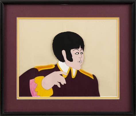 THE BEATLES YELLOW SUBMARINE ANIMATION CEL