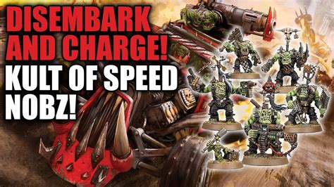 A MUST TAKE Enhancement For Kult Of Speed Nobz Warhammer 40k 10th