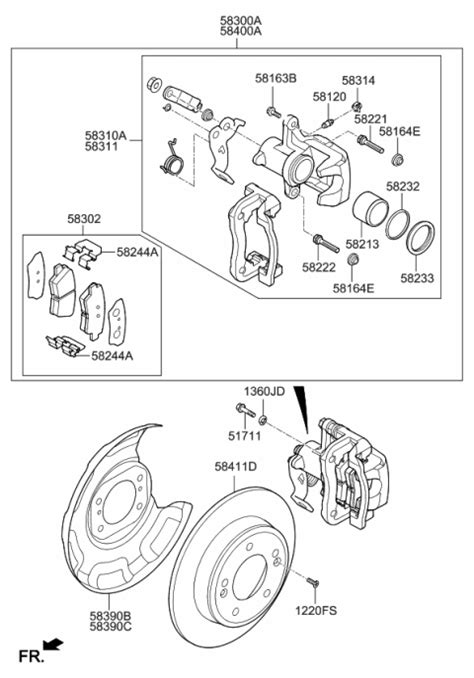 Brake Caliper Diagram