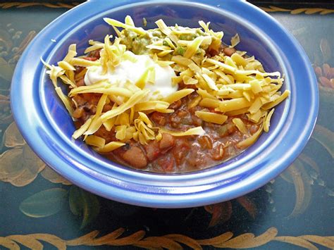 Salvation Sisters Pinto Bean Chili Con Carne