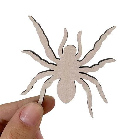 Mini Aranha Decoração Halloween Em Mdf