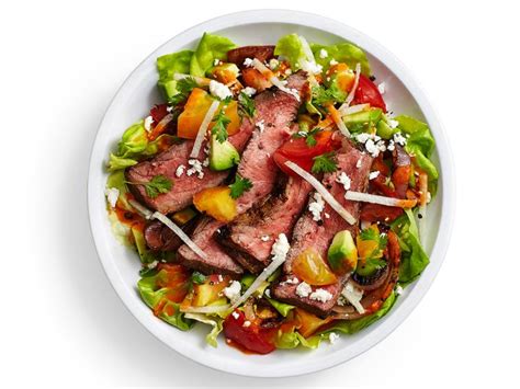 Steak Salad With Tomato Vinaigrette Recipe Food Network Kitchen