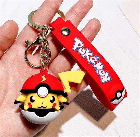 PIKACHU BRELOK POKEMON POKEBALL ZAWIESZKA PREZENT NA DZIEŃ DZIECKA