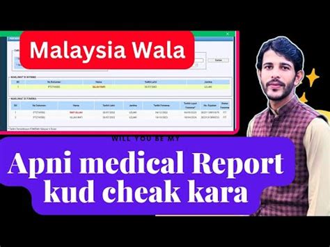 Malaysia Medical Report Check Malaysia Main Medical Report