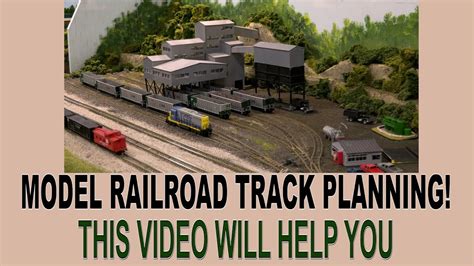 Model Railroad Track Plan Video This Will Help You Youtube