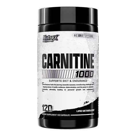 Nutrex Research Lipo Carnitine Capsules Vitacost