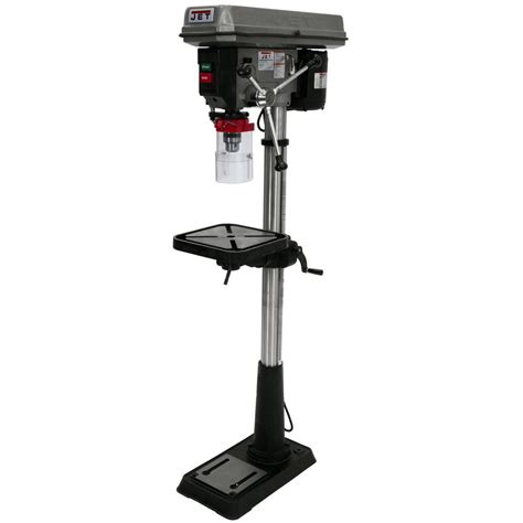 Jet 34 Hp 15 In Floor Standing Drill Press With Worklight 16 Speed