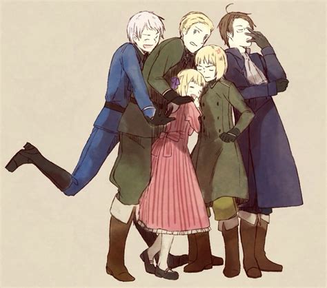 Hetalia The Germans Austria Switzerland Liechtenstein