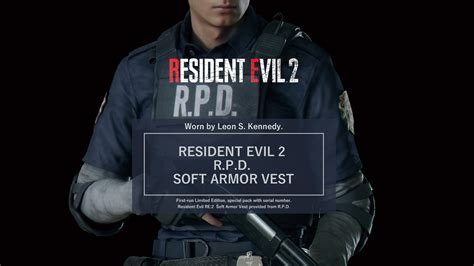 Resident Evil R P D Soft Armor Vest Blowback Co Ltd