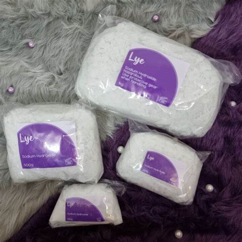 Lye Sodium Hydroxide Caustic Soda Flakes Soap Making Lazada Ph