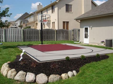 Diy Basketball Court Backyard