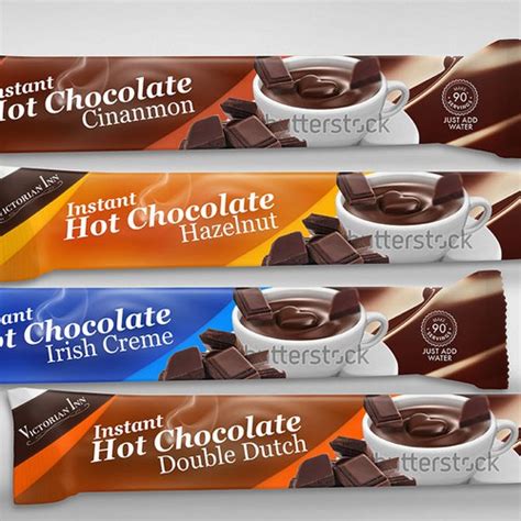 Designs | Packet design for single-serve hot chocolate mix! | Product ...