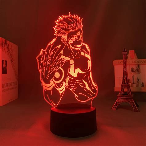 Anime Jujutsu Kaisen Manga Led Light Ryomen Sukuna For Kid Bedroom