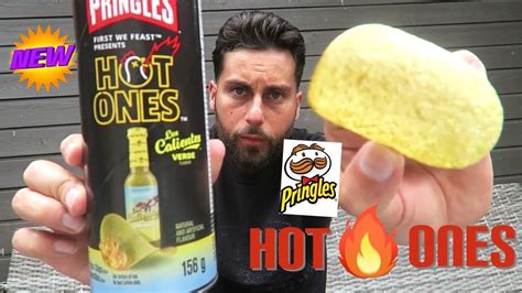 New Limited Edition Los Calientes Verde Hot Ones Pringles Taste Test