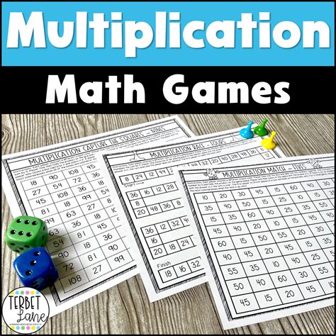 Multiplication Games Printable Made By Teachers