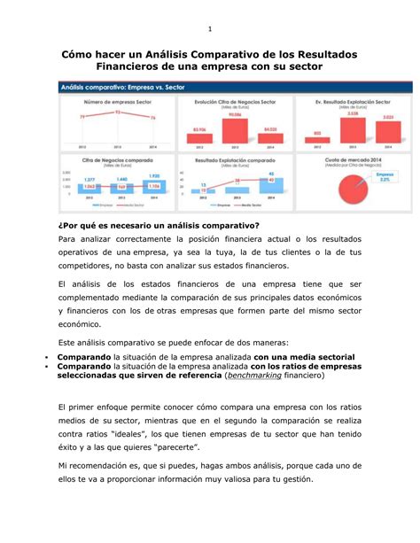 Como Hacer Un Analisis Financiero De Una Empresa Ejemplo Opciones De Images