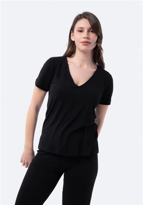 Camiseta Canalé Manga Corta De Mujer Tex Ofertas Carrefour Online