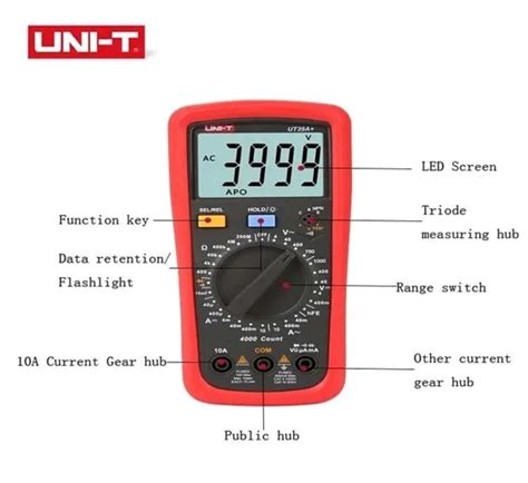 UNI T Digital Multimeter UT39A+ In Pakistan
