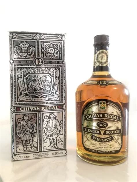 Chivas Regal Year Old Blended Scotch Whisky Vol Anni