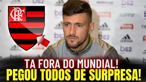 MINHA NOSSA ARRASCAETA FORA DO MUNDIAL PEGOU A TORCIDA DE SURPRESA