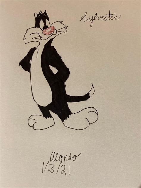 My Sylvester The Cat Drawing By Perualonso On Deviantart