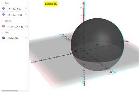 Esfera D Geogebra