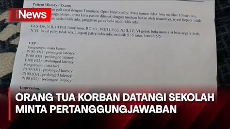 Dirundung Kakak Kelas Siswa SD Di Gresik Buta Permanen YouTube