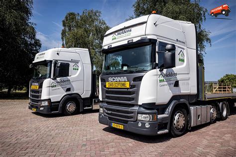 Foto Scania Meerdere Van Heldens Handel Transport Truckfan