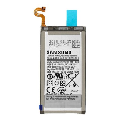 Samsung EB BG960ABE Batería Original 3000 mAh para Samsung Galaxy S9