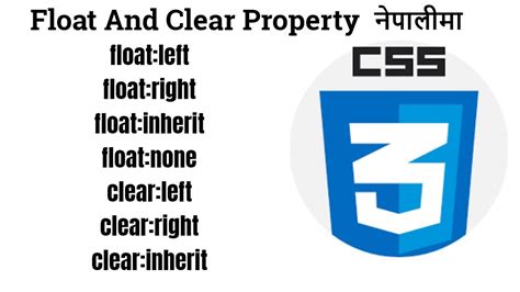 34 Css Float And Clear Property Float Property In Css Css Clear