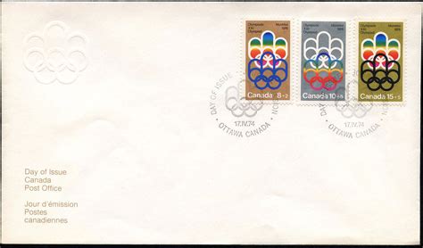 Acheter B Semi Postaux B Fdc Symboles Olympiques