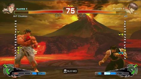 Super Street Fighter IV AE 2K12 ArF Chumixx RYU Vs Af0 GUY