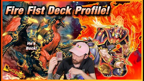 UPDATED Yu Gi Oh FIRE FIST Deck Profile HE S BACK September 2023