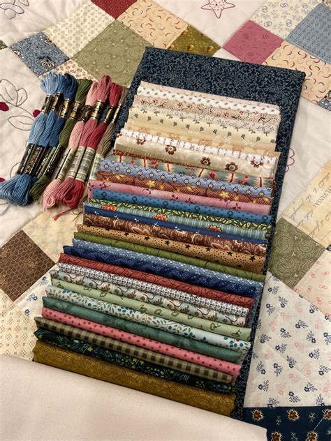 Stofpakke til Baltimore quilt Patchwork Køge webshop og kurser