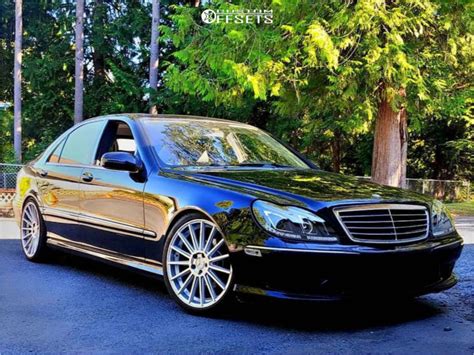 2006 Mercedes Benz S500 With 20x85 35 Road Force Rf15 And 24535r20 Continental Extreme Contact