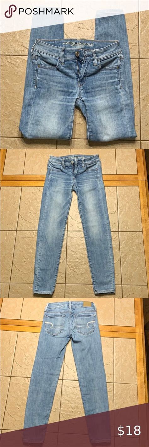 🦅American Eagle Super Super Stretch X Jeans Sz 00 | Womens jeans skinny ...